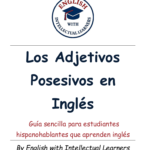Los adjetivos posesivos en inglés